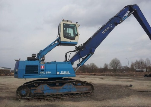 ПерегружательTEREX - FUCHS RHL350 купить в компании Рабочие Машины