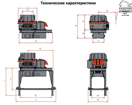 Стационарная роторная дробилка SANDVIK CV217 купить в компании Рабочие Машины