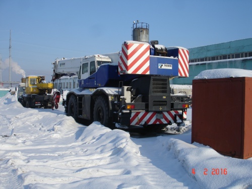 Автокран TADANO GR-700EX купить в компании Рабочие Машины