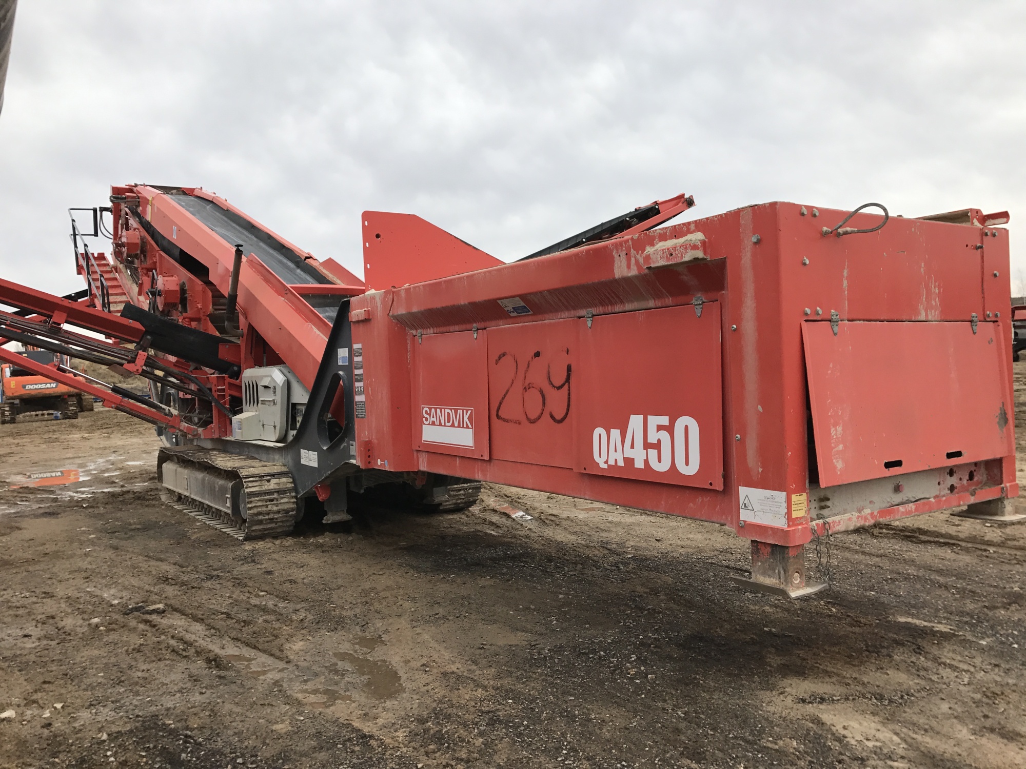 Грохот SANDVIK QA450 (Extec S-7) 2012г купить в компании Рабочие Машины