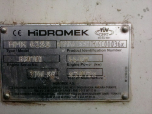 Экскаватор - погрузчик HIDROMEK HMK 62 SS купить в компании Рабочие Машины