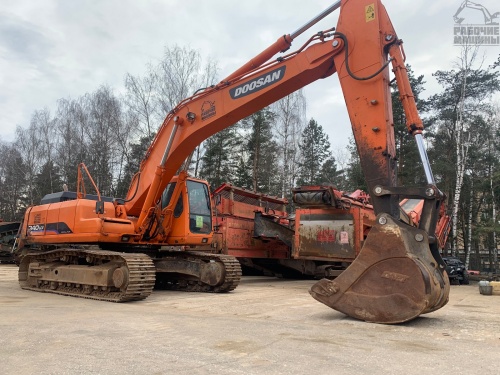 Экскаватор гусеничный DOOSAN 340LC купить в компании Рабочие Машины