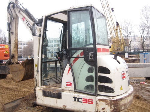миниэкскаватор Terex  ТС35 купить в компании Рабочие Машины