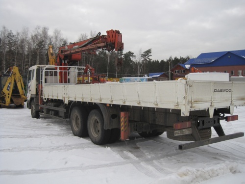 Кран-манипулятор DAEWOO NOVUS купить в компании Рабочие Машины
