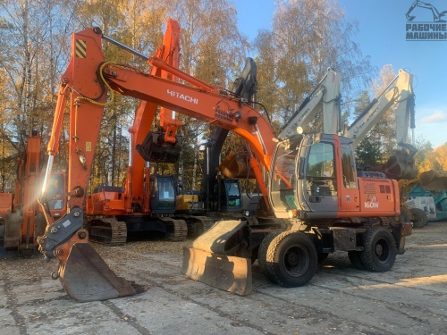 Колесный экскаватор HITACHI ZX160 купить в компании Рабочие Машины