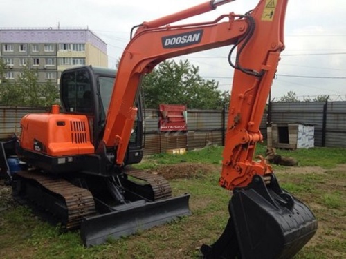 Мини - экскаватор гусеничныйDOOSAN / DAEWOO DX 55 купить в компании Рабочие Машины