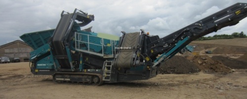 Грохот двухдековый Powerscreen Warrior 1400X купить в компании Рабочие Машины