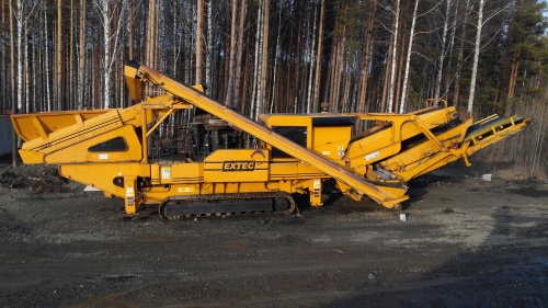 Дробилка EXTEC X44 SBS купить в компании Рабочие Машины
