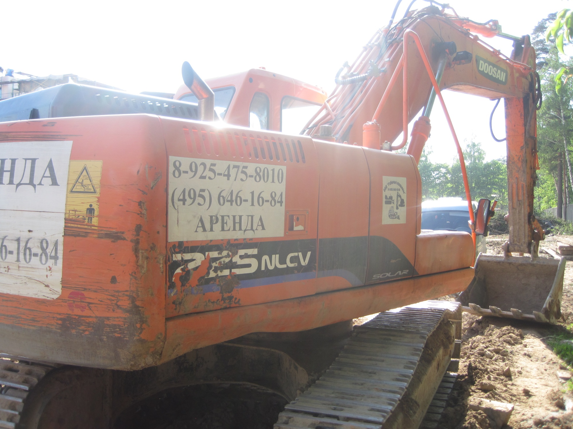 экскаватор гусеничный Doosan 225 NLCV купить в компании Рабочие Машины