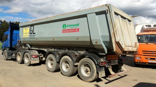 Прицеп GRUNWALD 9539-0000070-10, 2012 г. купить в компании Рабочие Машины