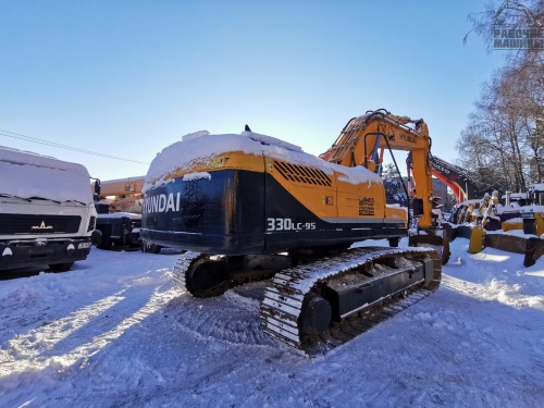 Гусеничный экскаватор Hyundai R 330 купить в компании Рабочие Машины