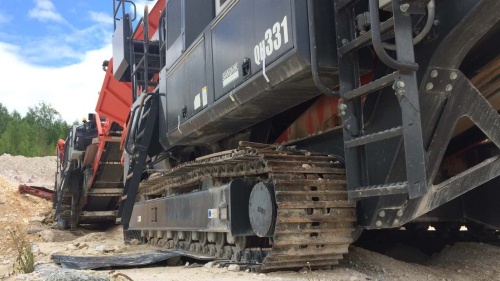 Щековая дробилка SANDVIK QJ341 2012 г /в купить в компании Рабочие Машины