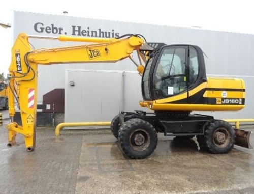 Колесный экскаватор JCB JS160W купить в компании Рабочие Машины