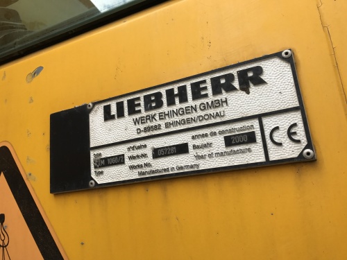 АвтокранLIEBHERR LTF 1060-4.1 2000 года купить в компании Рабочие Машины