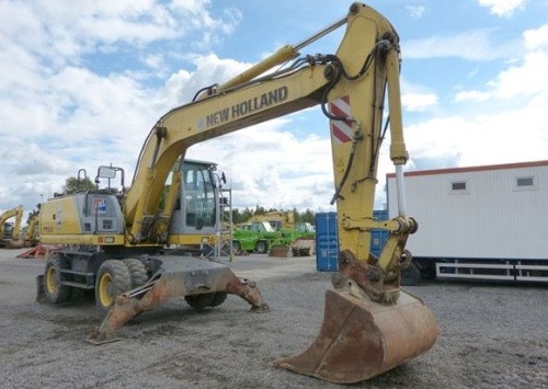 Колёсный экскаватор New Holland MH 6.6 купить в компании Рабочие Машины