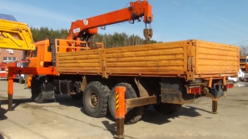 Кран - манипулятор Kanglim KS1256G-II 2011г. купить в компании Рабочие Машины