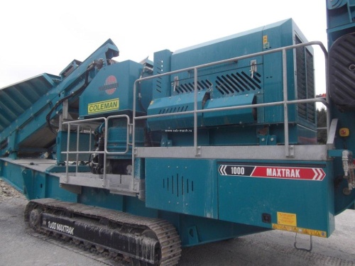Конусная дробилка Terex Pegson Maxtrak 1000 б/у