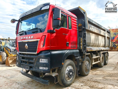 5714. САМОСВАЛ SITRAK C7H MAX 8x4 2023 купить в компании Рабочие Машины