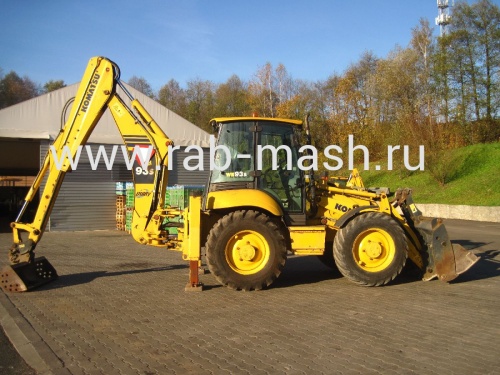 Экскаватор-погрузчик Komatsu WB93S-5 купить в компании Рабочие Машины