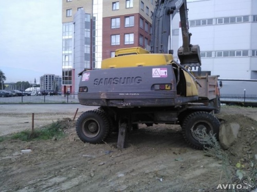 Экскаватор SAMSUNG-VOLVO MX8W-2 купить в компании Рабочие Машины