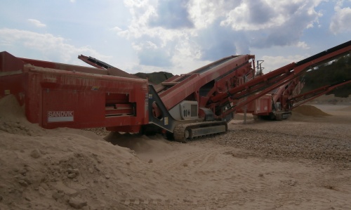 Грохот SANDVIK QA440 (Extec S-6) купить в компании Рабочие Машины