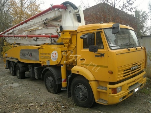 Автобетононасос LIEBHERR 58154 A купить в компании Рабочие Машины