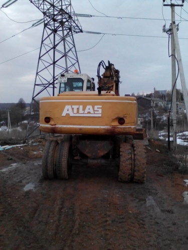 экскаватор колесный Atlas 1504 купить в компании Рабочие Машины