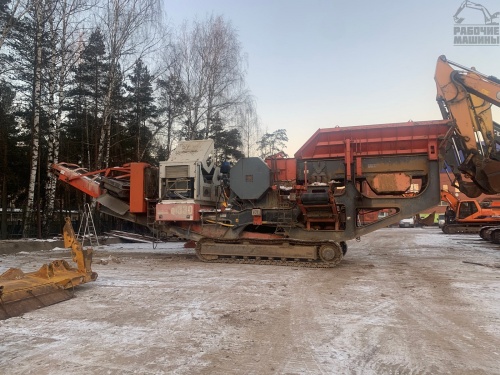 Щековая дробилка Sandvik 331 купить в компании Рабочие Машины