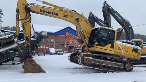 Экскаватор гусеничный KOMATSU PC300- купить в компании Рабочие Машины