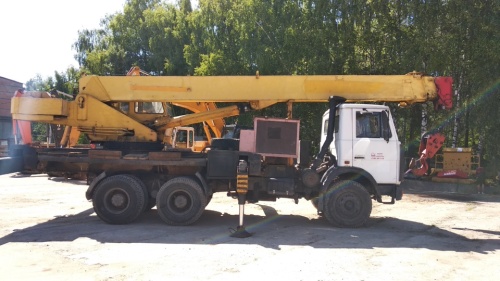 Автокран ИВАНОВЕЦ КС-45717А-1, 2008 г. купить в компании Рабочие Машины