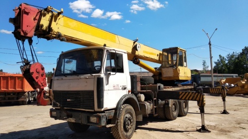Автокран ИВАНОВЕЦ КС-45717А-1, 2008 г. купить в компании Рабочие Машины