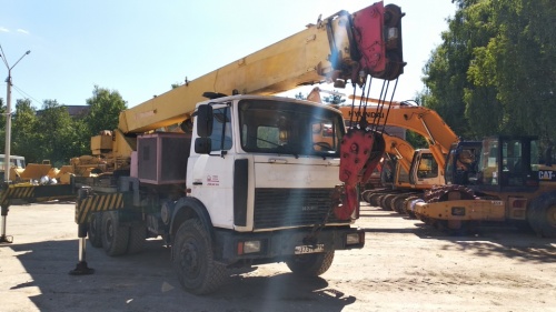 Автокран ИВАНОВЕЦ КС-45717А-1, 2008 г. купить в компании Рабочие Машины