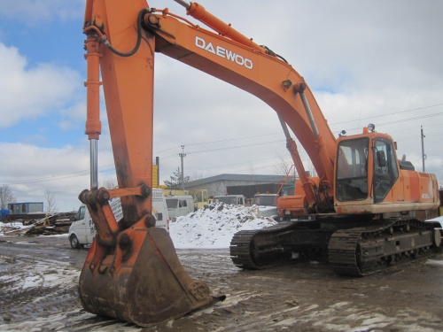 Гусеничный экскаватор DOOSAN / DAEWOO SOLAR 420LC-V 2001г купить в компании Рабочие Машины