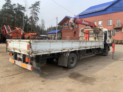 КМУ UNIC 340 на базе ISUZU FORWARD купить в компании Рабочие Машины