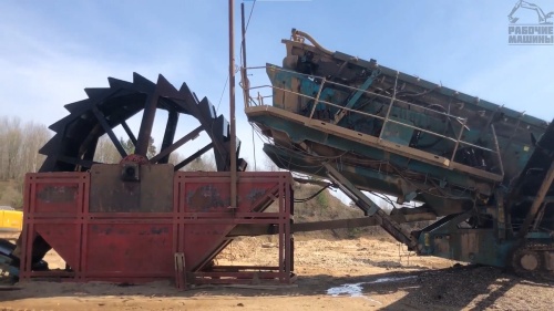 Грохот Powerscreen Chieftain 2100 моющий купить в компании Рабочие Машины