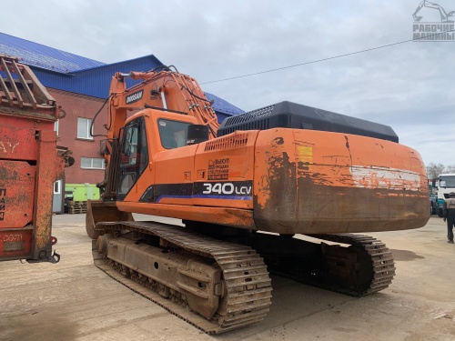Экскаватор гусеничный DOOSAN 340LC купить в компании Рабочие Машины