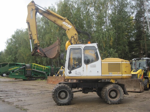 Колесный экскаватор ATLAS WEYHAUSEN 1504 купить в компании Рабочие Машины