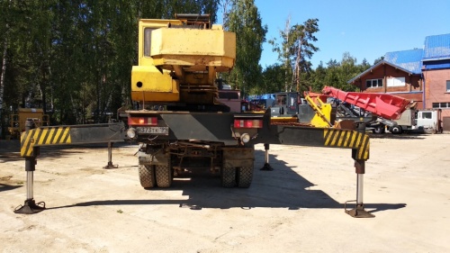 Автокран ИВАНОВЕЦ КС-45717А-1, 2008 г. купить в компании Рабочие Машины