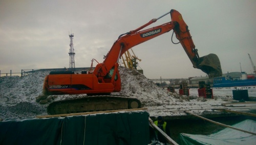 Гусеничный экскаватор DOOSAN / DAEWOO SOLAR 255LC-V 2011 г купить в компании Рабочие Машины