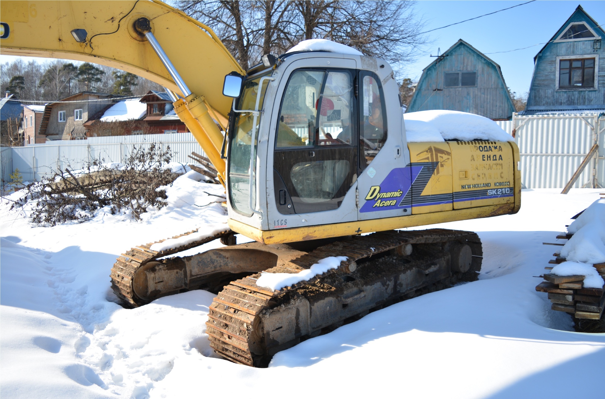 Гусеничный экскаватор KOBELCO SK210 купить в компании Рабочие Машины